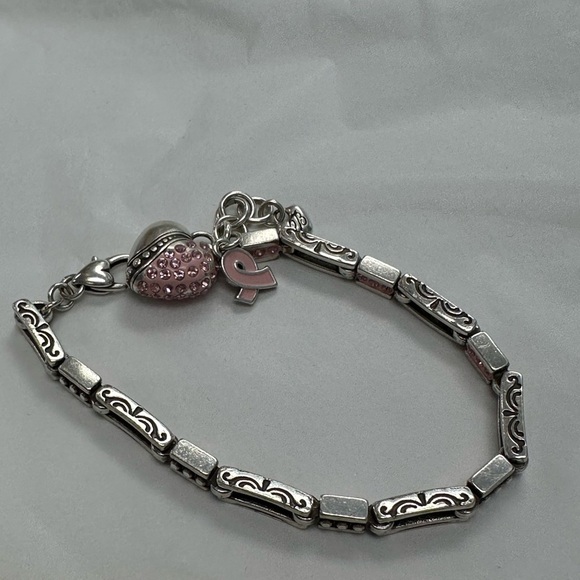 Brighton Power of Pink Heart Charm Bracelet – Limited Edition - Picture 6 of 7